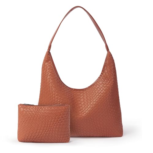 Sac de travail marron pour femme active cherchant un grand volume