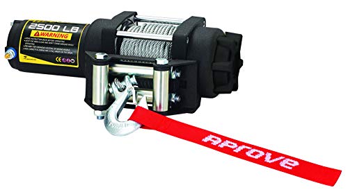 Winch Eléctrico ATV/UTV 2500 lbs 12V con Cable de Acero miniatura 2