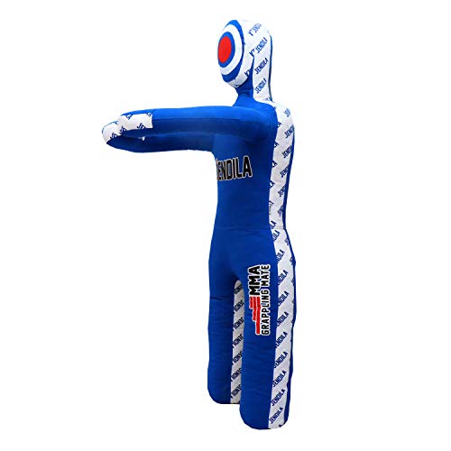 Grappling Dummy MMA Jiu Jitsu – Grappling Wrestling Dummy – Made from Durable Canvas Fabrics – MMA Dummy for Multiple Drills Grappling Dummy – UNFILLED