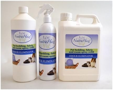 Neutra Haze Pet Bed, Fabric and Room Spray - Neutra Haze - The science of odour control - Extremely Powerful Odour Control (1 Litre)