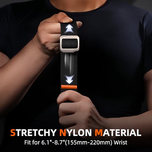 Correa Nylon 22mm Compatible Garmin Fenix 6/7/8 miniatura 4