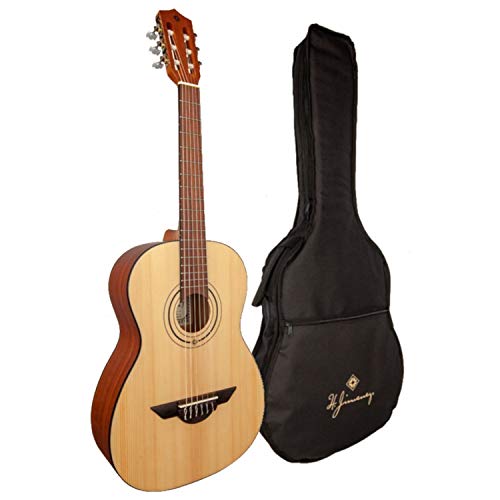 H. Jimenez Educativo LG75 3/4 Size Nylon String Classical Guitar w/Gig Bag
