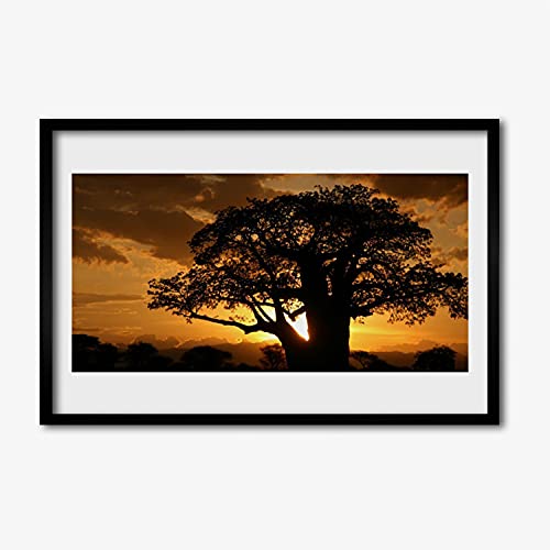 Affiche encadree 60x40 cm pour habiller un mur vide salon chambre