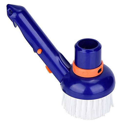 PQZATX Swimming Pool Cleaning Brush Swimming Pool Step & Corner Vacuum Brush Spas Hot Tubs Cleaning Brushes with Fine Bristles