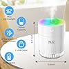 Amazon.com: Portable Small Humidifiers for Bedroom Baby, Rechargeable ...