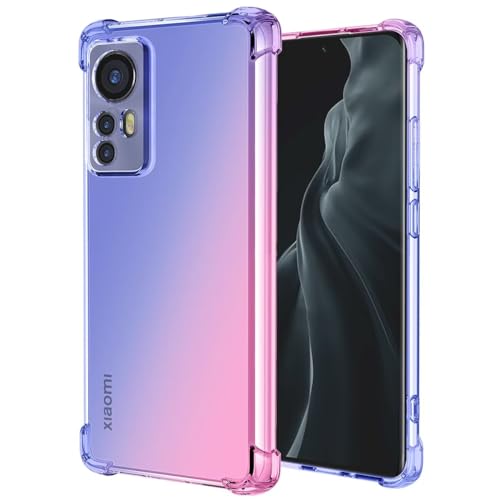 Vokuha X}zP[X Xiaomi 12T Pro/Xiaomi 12T / Redmi K50 UltrapP[X 킢 NA Of[V X ϏՌ TPU wʓdbیJo[ Xiaomi 12T Pro u[/sN