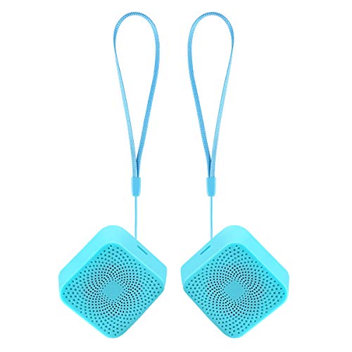 Lot de 2 mini enceintes sans fil TWS avec son stéréo HD pour extérieur, maison, bureau, voyage, fête et cadeaux.