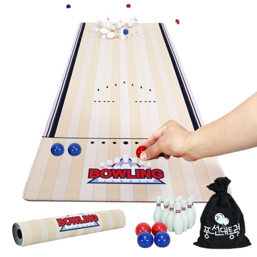 JL Corp. Real Mini Bowling Board Game 1.2M Sports Play