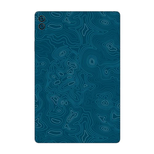 Image of Capes Tablet Skins Compatible with Samsung Galaxy Tab S9 FE Plus | Ultra-Thin Protective Film | Anti-Scratch Vinyl Decal Skin | Not Case /Cover (Aqua, Back Skin)