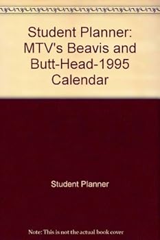 Loose Leaf Student Planner: MTV's Beavis and Butt-Head-1995 Calendar Book