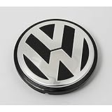 Durchmesser: 52 mm 1J0601171XRW Radkappe Nabenkappe (1 Stück) Abdeckkappe Original Nabenabdeckung Alufelge chrom schwarz