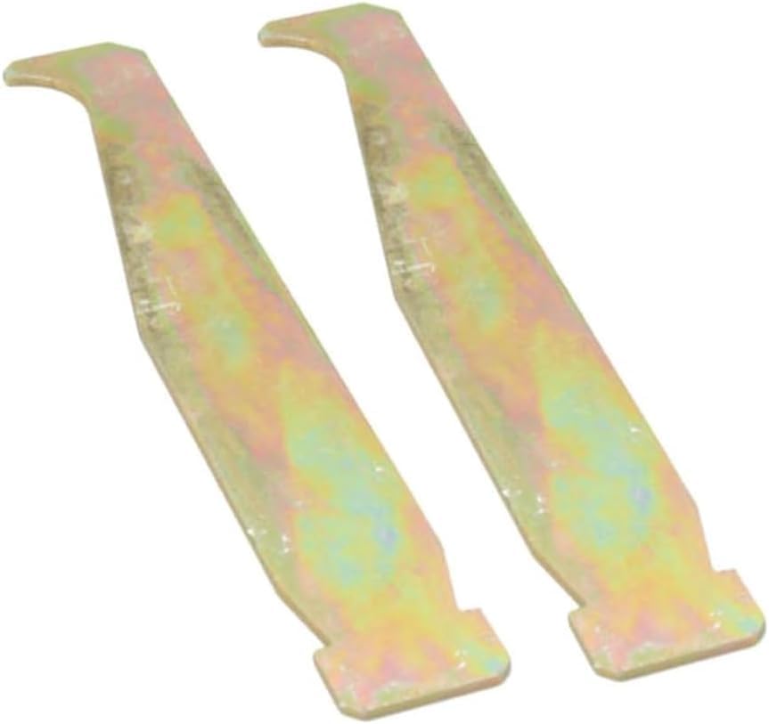 2 Pcs Gold Bar Groove Cleaner Chain Saw Guide Bar Rail Trough Cleaner Cleaning Tool Carbon Steel Cleaners for Most Chainsaw,Chainsaw Parts and Accessories (3.94x0.59 inch)