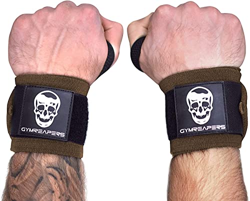 Bandages de poignet pour haltérophilie 45 cm bandes rigides de musculation et cross training
