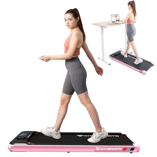 CITYSPORTS Elektrisches Laufband Mit APP für Zuhause, 1-6 km/h,...