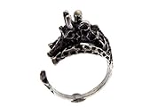 les georgettes ring giraffe antik silberfarben XieXie Giraffe Ring antik silberfarben