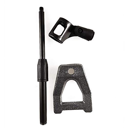 マイクスタンド 卓上 折り畳み式 マイクアーム 角度や高さ調節可能 音声入力 カラオケ 実況 配信 180度&高度 調整