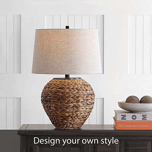 Image of Aspen Creative 24025-11 24025-21, Clear with Black Line Glass Lamp Copper, 2 inch Tall Finial, Clear & Black