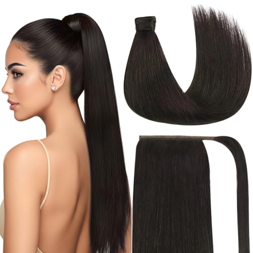 Ve Sunny Hair Extensions Ponytail Real Human Hair Wrap Around
