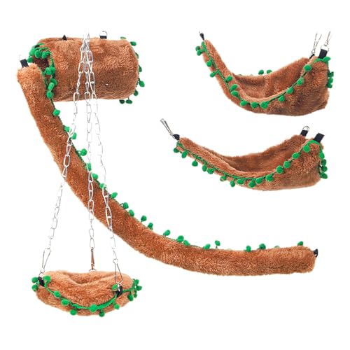 Hamster nain lit cachette suspendre accessoire cage petit rongeur - 5