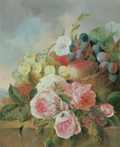 Tableaux nature morte de fruits pour habiller un grand mur blanc