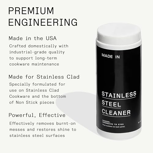 image for Made In Cookware - Stainless Steel Cleaner - Environmentally Safe Stai