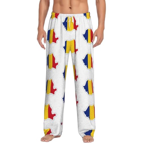 Pantalon de pyjama en flanelle polaire homme Roumanie thermique et ultra doux