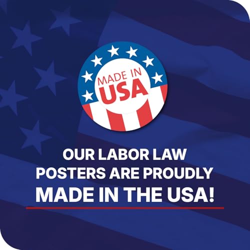 Image of 2026 Maryland State & Federal Mandatory Labor Law Poster, OSHA Compliant
