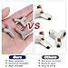 3pcs Y Shape Cup Hook Installer and Remover, Wing Nut Driver Bit, Mug Hooks, Spring Hook Tool, Cup Hook Driver, Frame Point Driver, Hook Drill Bit, Cup Hangers for Kitchen Under Cabinet