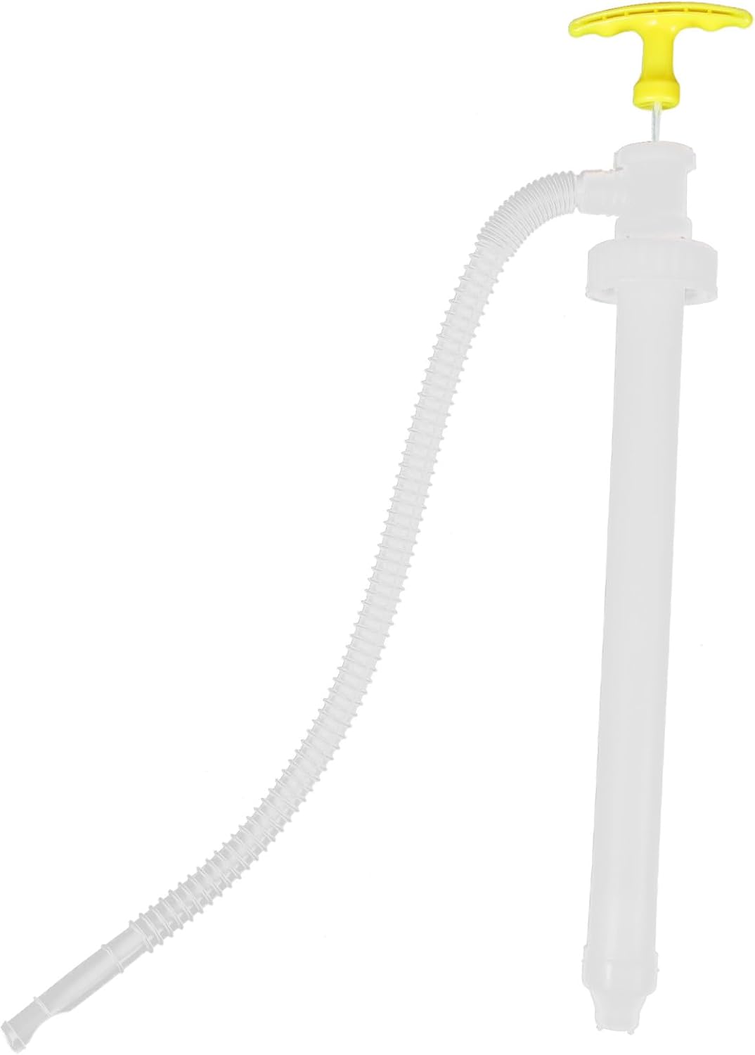 OUNONA Portable Manual Fuel Transfer Pump Siphon Hose for Oil Water Extraction Car Accessories