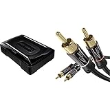 kenwood verstärker hifi wiki Produkt 2: KabelDirekt 2 Cinch zu 2 Cinch Kabel - Perfekt für HiFi- und Heimkino Systeme - Unterstützt im Gegensatz zu herkömmlichen Cinch Kabeln sowohl digitale als auch analoge Übertragungen