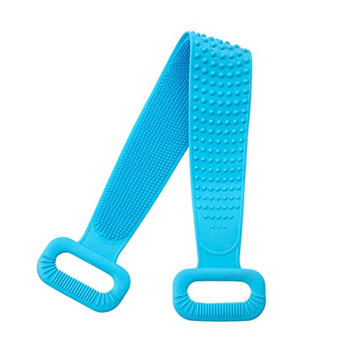 30In Silicone Back Scrubber for Shower, Magic Silicone Bath Body Brushes Extra Long for Men Women, Exfoliating More Hygienic