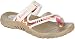 Skechers Women's Reggae Zig Swag Flip Flop, NATURAL, 9 M US