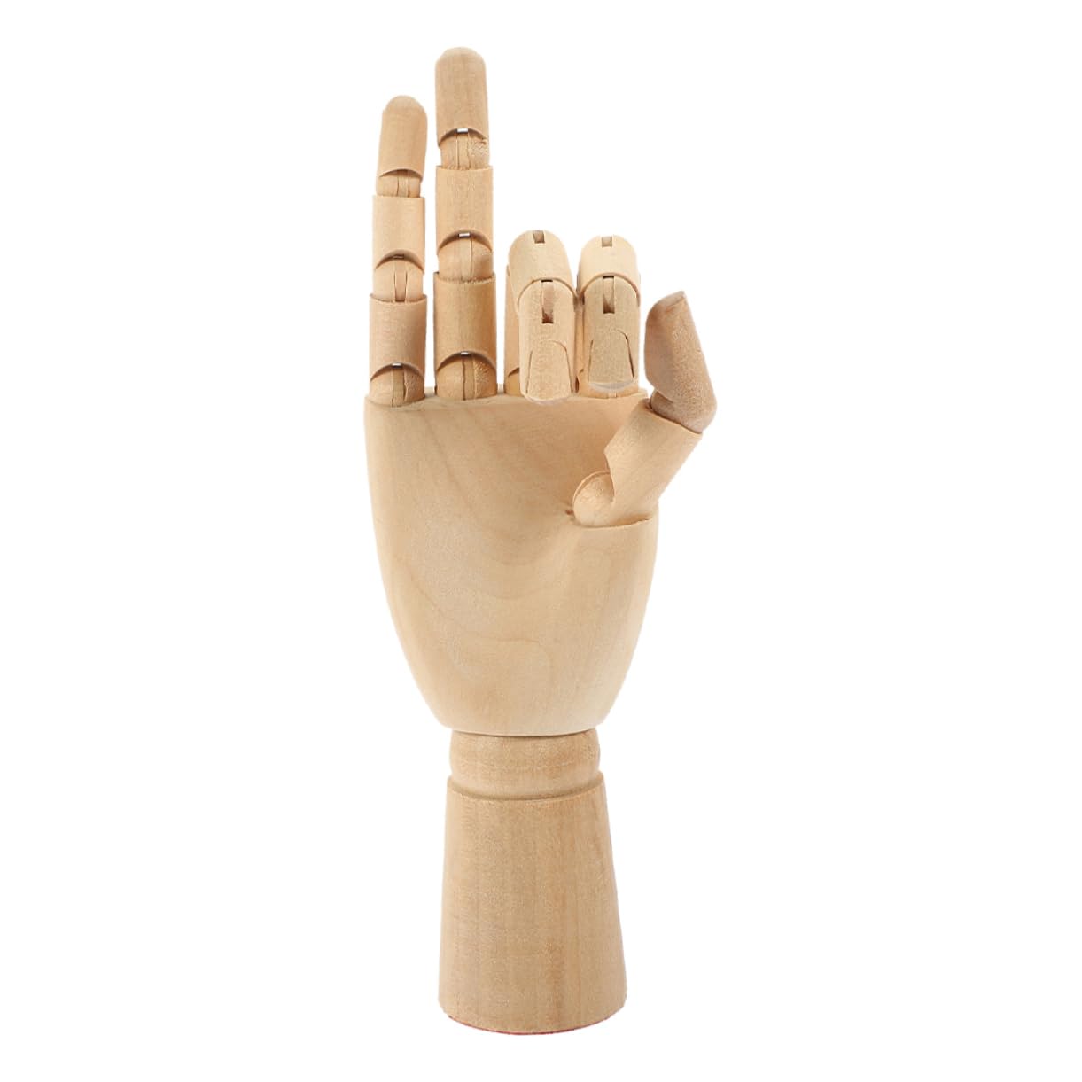 BESTonZON Wooden Movable Joint Hand Model Artists Manikin for Sketching Drawing Figure Hand Sketch Model Solid Wood Craft Desktop Dec