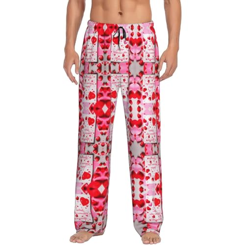 Pantalon de pyjama pour homme doux avec poches latérales pratiques