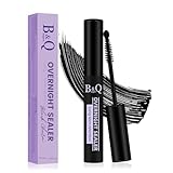 B&Q Lash Clusters Overnighter 10ML Lash Sealer for Cluster Lashes Black Lash Extension Sealant Healthy Lash Sealant Longer Life Coating Lash Seal (Black,10ml)