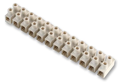 Regleta de bornes Pro Power de 12 vías, perfecta para organizar el cableado doméstico