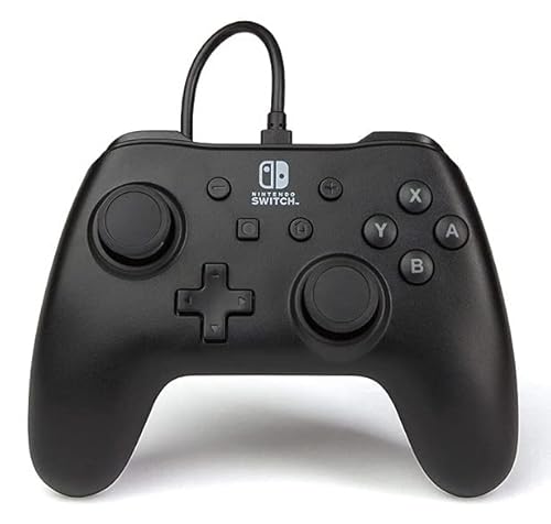PowerA p[G[ L XCb` Rg[[ Wired Controller for Nintendo Switch - Black [sAi]