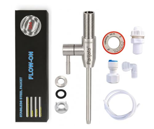 Image of PARIJATA SS 304 Grade Faucet Tap for Cabinet RO Water Purifiers (3 /8 inch pipe)