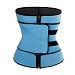 KIWI RATA Abdominal Belt High Compression Zipper Neoprene Waist Trainer Cincher Corset Body Fajas Sweat