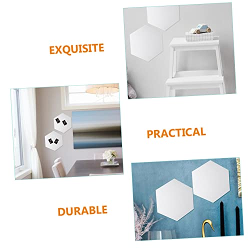 12 paneles acústicos hexagonales autoadhesivos para absorción de sonido, decoración de pared para grabación, tableros de notas y reducción de ruido en espacios de oficina y hogar miniatura 3