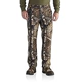 Carhartt Men's Rugged Flex Rigby Camo Dungaree Pant, Realtree Xtra, 38W X 32L