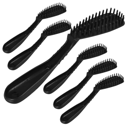 MAGICLULU 6 Piezas Herramienta De Peluquería Trajes De Damas Cepillo De Peluqueria Cepillo Profesional Para Teñir El Cabello Balayage Cepillo De Pelo Tinte Para El Cabello De Las Mujeres
