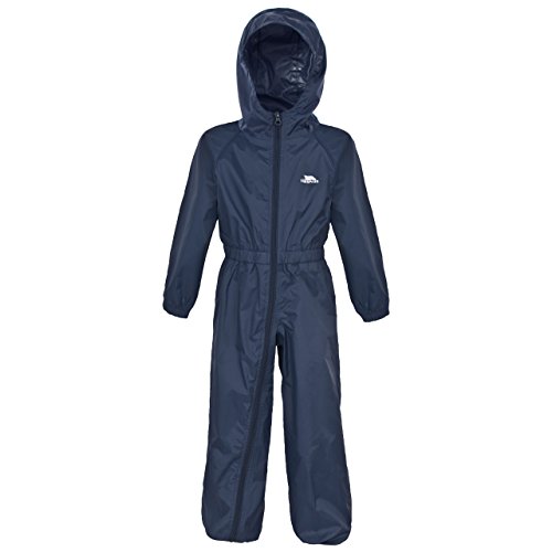 BUTTON Kids waterproof Suit NAVY BLUE 5/6