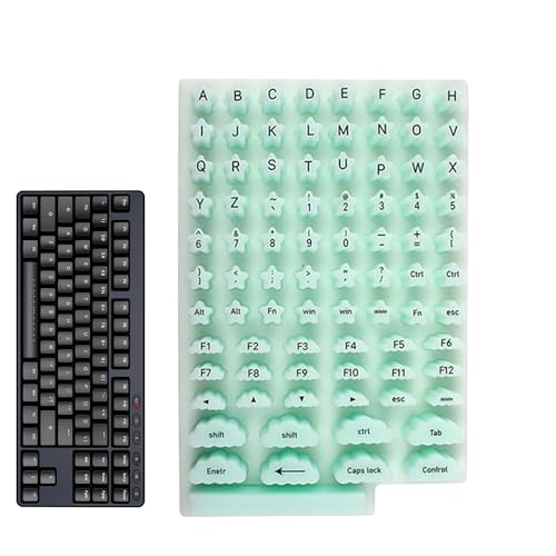 Pegatinas de teclado de fácil presión: el protector lindo ideal para oficinas y hogar