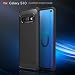 Produktbild betterfon | Carbon TPU Silikon Handy Tasche Hybrid Case Schutz Hülle Panzer Cover Bumper für Samsung Galaxy S10 SM-G973 Schwarz
