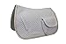 Derby Originals All Purpose Half Fleece-lined English Saddle Pad with Velcro Close Pockets