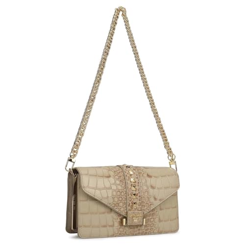 Image of Da Milano Leather Shoulder Bag for Women (00373OL)