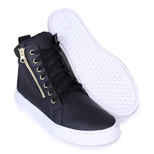 Bota Feminina Coturno Cano Médio Inverno (Preto, 36)