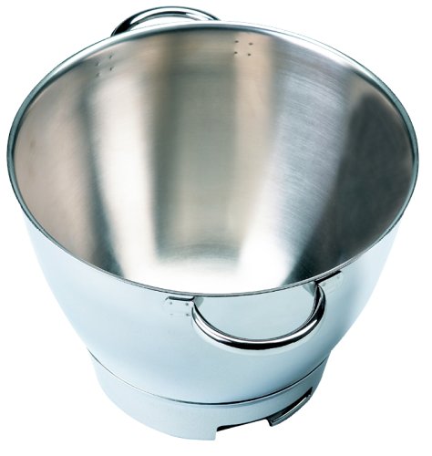 Kenwood Edelstahlschüssel 4,6 L mit Handgriffen 36385