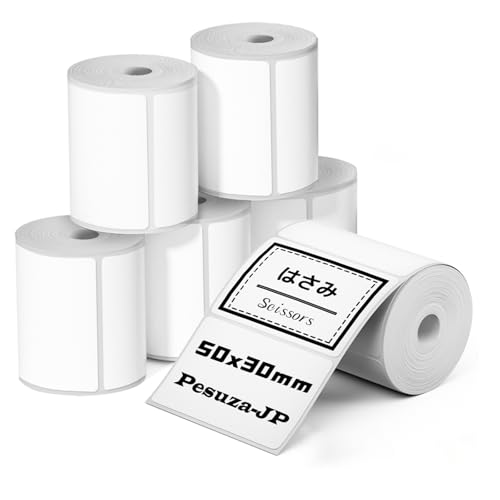 Pesuza M Phomemo M110 M120 M220 Ή [  50x30mm 230 Mp xV[ p }bg Ɩp S ϐ zCg  V[ T[}v^[pxp xV[ 